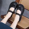 Women's Retro Platform Mary Jane Shoes - Versatile Artistic Style with Height-Boosting Thick Sole