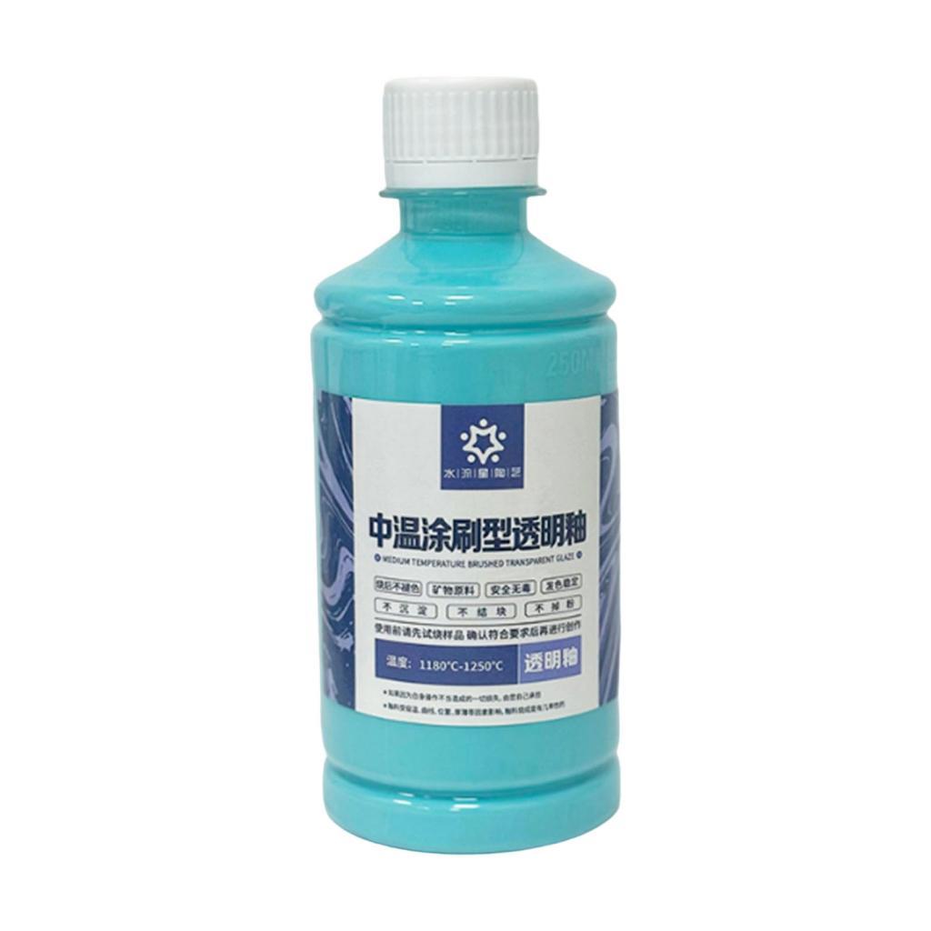 Ceramic Glaze Transparent 300ml Crafts Supplies Pure DIY Porcelain Pottery for