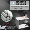 HINH Fixing Earthquake Furniture Fixing Work Black of C-type Clamp, Stabilizer, Bracket, Resistance, Clamp, C-type, Desk, Cabinet, Vise, DIY,