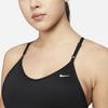 Nike Solid Color Logo Sports Casual Tank Top Women Tops Black DX0031-010