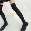 Ballett Elegante Samt Over-the-Calf Lange Socken für Damen Mädchen Süße Band Schleife Einfarbig Oberschenkelhohe Strümpfe