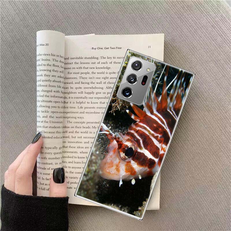 Clown Fish in the Sea or Ocean Phone Case For Samsung Galaxy S25 Edge S24 S23 FE S22 S26 Ultra S21 S20 S10 Plus Capa Soft