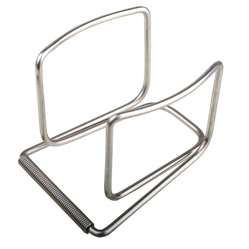 

Держатель для пиклбола Держатель-клипса на пояс для теннисного мяча для пиклбола для тренировок Легкий подъем и подача мяча серебряный