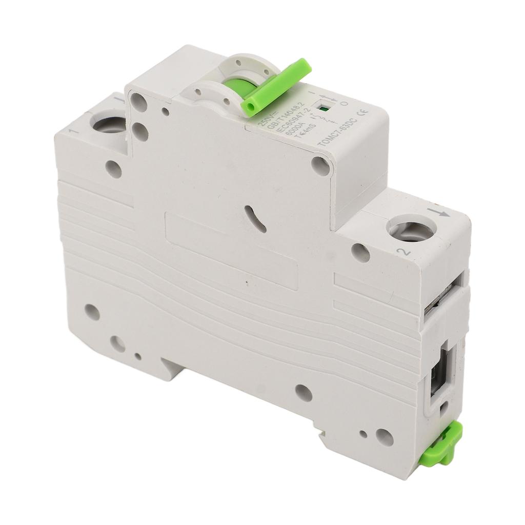 PV-Leistungsschalter 1P Mini Magnetsystem Schnellauslösung DC-Kreisisolator für Solaranlage 250V