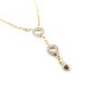 Altesse [K4720] - White 'Goddess' Gold Plated Necklace