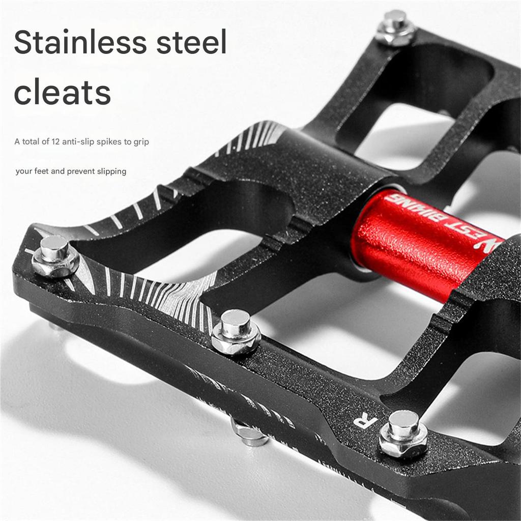 West Rider Bicycle Pedal Bearing Mountain Bike Aluminum Alloy Pedal Bearing Cycling Pedal Bicycle Accessories
