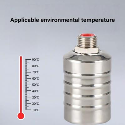 Automatic Water Level Control Steel Float Valves Corrosion Resistant Float Ball for Water Tanks Pools Irrigation Systems
