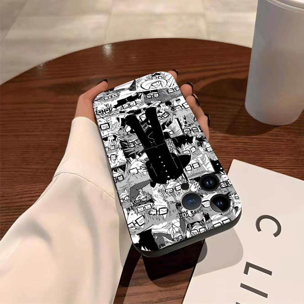 Чехол для телефона R-Randal s Friends для iPhone 17,16,15,14,13,12,11,Pro,X,XS,Max,Plus Мягкий черный чехол iPhone12PROMAX