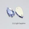 Dongzhou Crystals Sewing Accessories Waterdrop Shape Flatback Rhinestones for Garments & Shoes Crystal Stone Beads