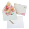 652F Artistic 3D Flower Greeting Card Intricate Hand Folded Designs Suitable for Birthdays, Festivals, and Expressing Thanks