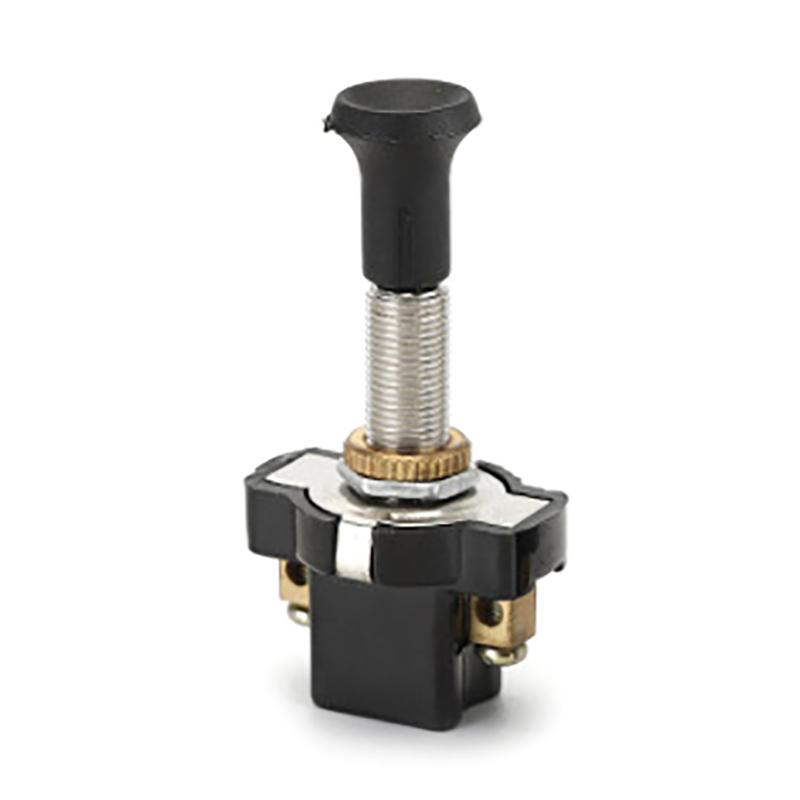 12V 13mm 20mm Screw Terminals Durable High Performance On-Off Long Push Pull Switch