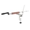 Fixed Angle Sharpener Kit 360 Degree Flip Design Adjustable Clamp 10 White Corundum Whetstones Chef Sharpening System