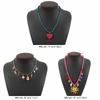 Avocado Rice Bead Necklace Fruit Dopamine Necklace Personality Sun Pendant Necklace  Gift