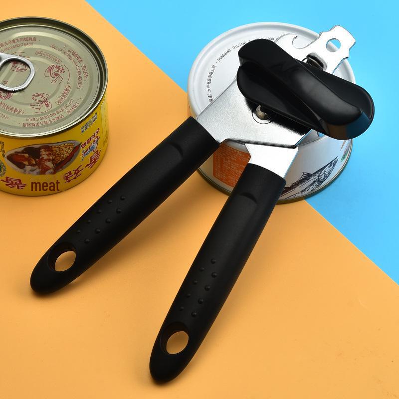 Stainless Steel 3-in-1 Multi-Purpose Manual Can and Bottle Opener