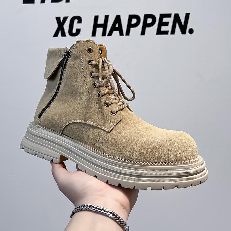 British Martin boots in the autumn and winter of 2024 new thick-soled versatile retro tooling explosive short boots 81589-A