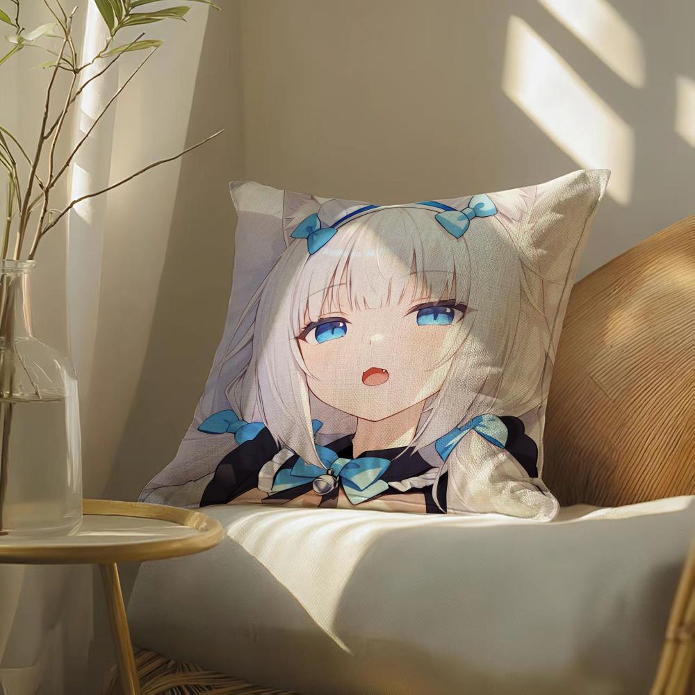 12Chocolanekoparaanime Pillow Case Pillowcase, Double-Sided Printed, Sofa Cushion, Bedroom Headboard