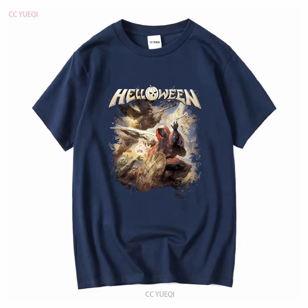 Razamataz Helloween Album Cover Black T Shirt Xl Long Or Short Sleeves Vintage Washed Streetwear Top For Everyday Wear