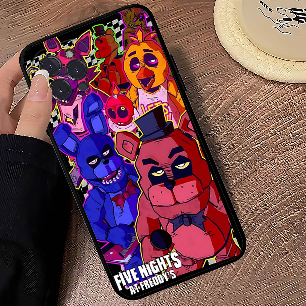 Five-Nights-At-Freddys Phone Case For IPhone 14 Plus 13 Mini 11 16 15 17 Pro Max Protection Shockproof
