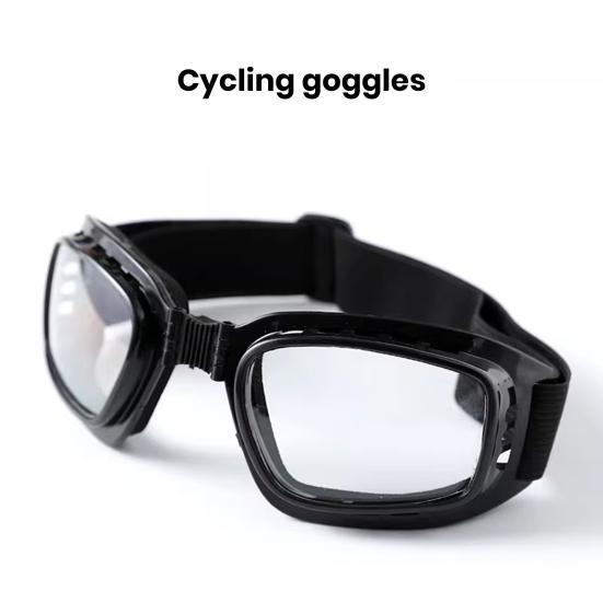 Γυαλιά Μοτοσυκλέτας Χωρίς Αντανάκλαση Διάφανα Ευρεία Όραση Υψηλής Αντοχής Ανθεκτικά στις Κρούσεις Αντιανεμικά Γυαλιά Ποδηλασίας