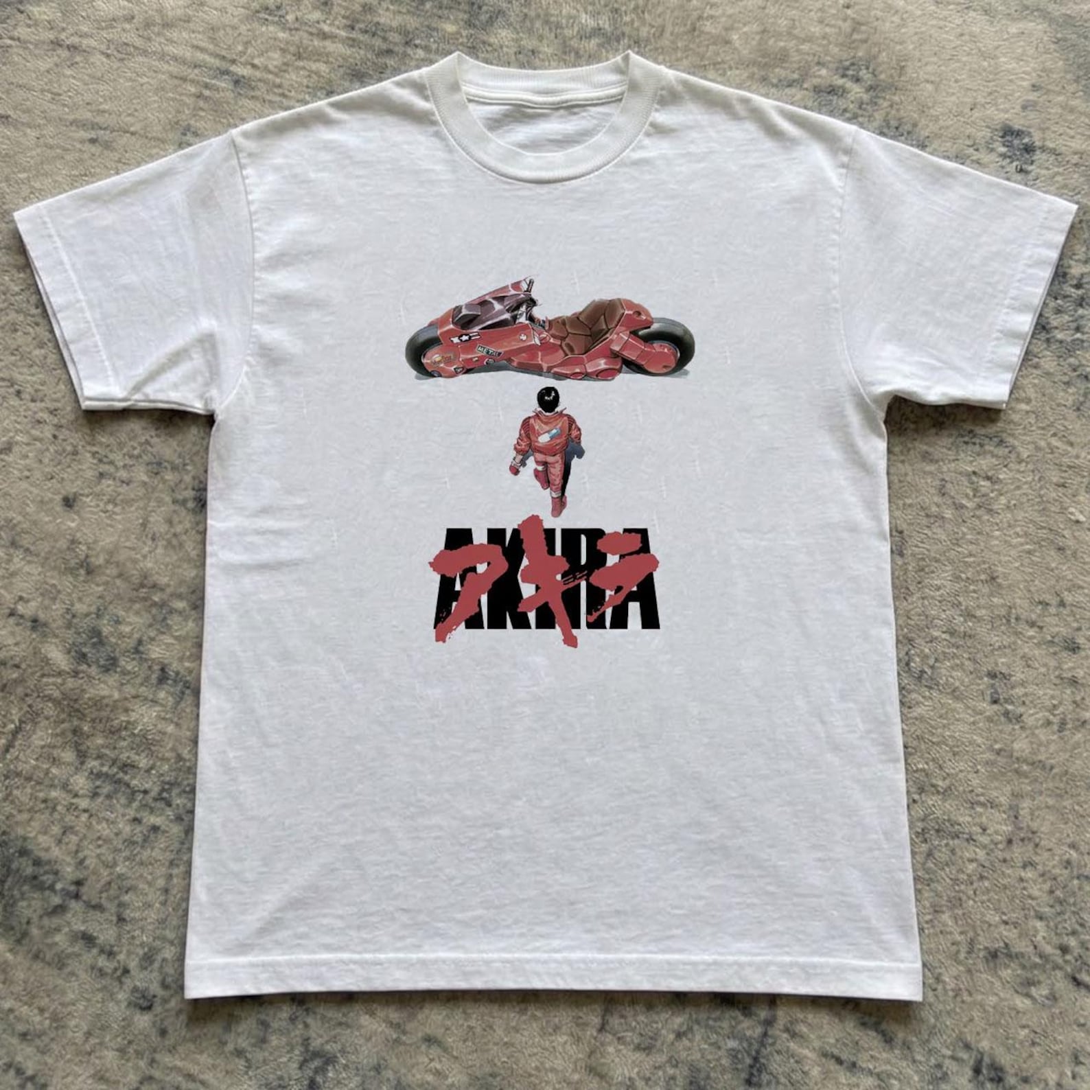 Akira Anime T-Shirt, Neo Tokyo Cyberpunk, Kaneda Motorcycle unisex shirt M