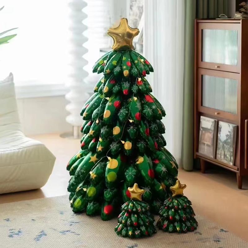 

1 шт. Фольгированные шары для рождественской елки, большие украшения для вечеринок, новогодние шары, рождественские принадлежности для вечеринок, зима S