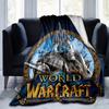1pc World of Warcraft: Northrend Home Decor Blanket, Perfect Gift for Bedroom, Living Room, Travel, Camping, Car, Beach, Office Naps, Cozy Flannel Thr