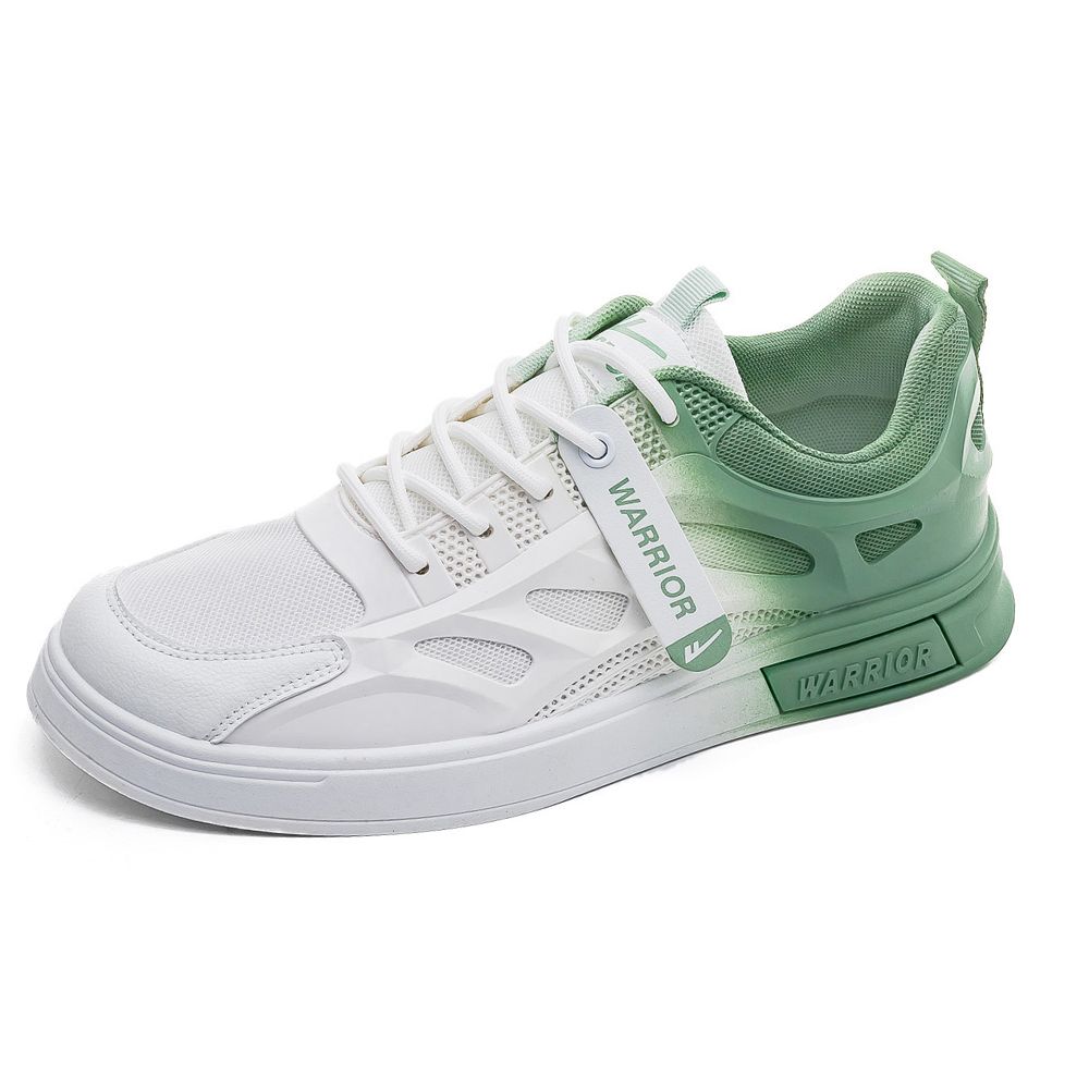 Warrior Retro Trendy Breathable Sports Casual Fashion Water Shoes High-Value Mesh Comfortable Gradient Sneakers Low-Top Skate Shoes WXY(S)-1535L