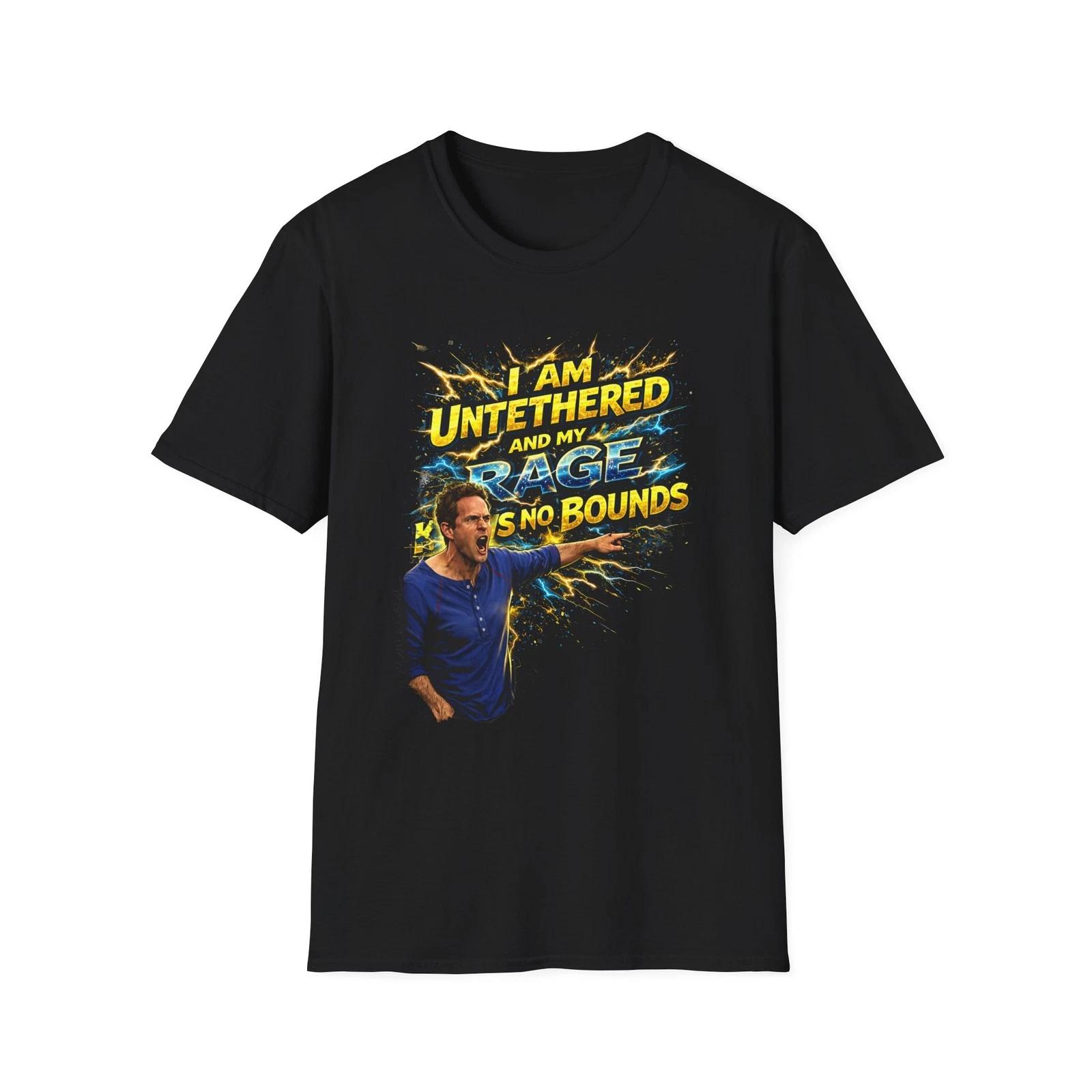 Dennis Always sunny Rage Knows No Bounds T-Shirt | XXL