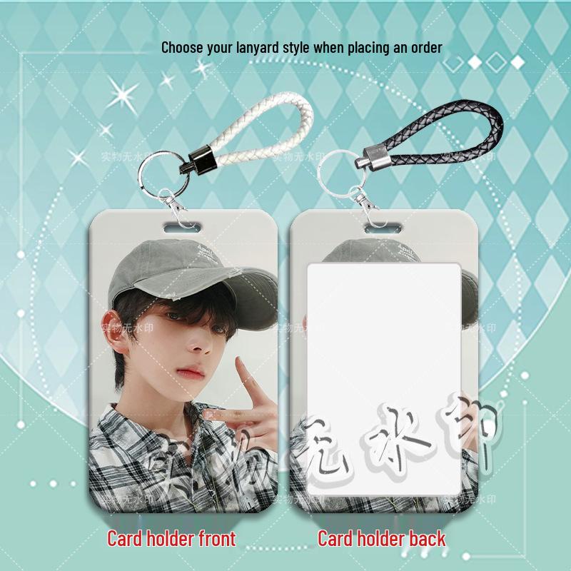 4th Gen Chen Junming Sliding Card Holder: Student Meal, Bus, Access & Water Card Case
