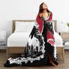 Movie Minus One Vintage King Of Monsters Flannel Blanket Godzillaed Awesome Throw Blankets for Bed Sofa Couch Bedspreads,
