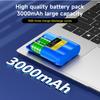 PALO Original 12.6V Battery 12V/12.6V Rechargeable Li-Ion Battery Pack 3Ah 12Vportable Battery for Devices RC Car Boat DIY Robot