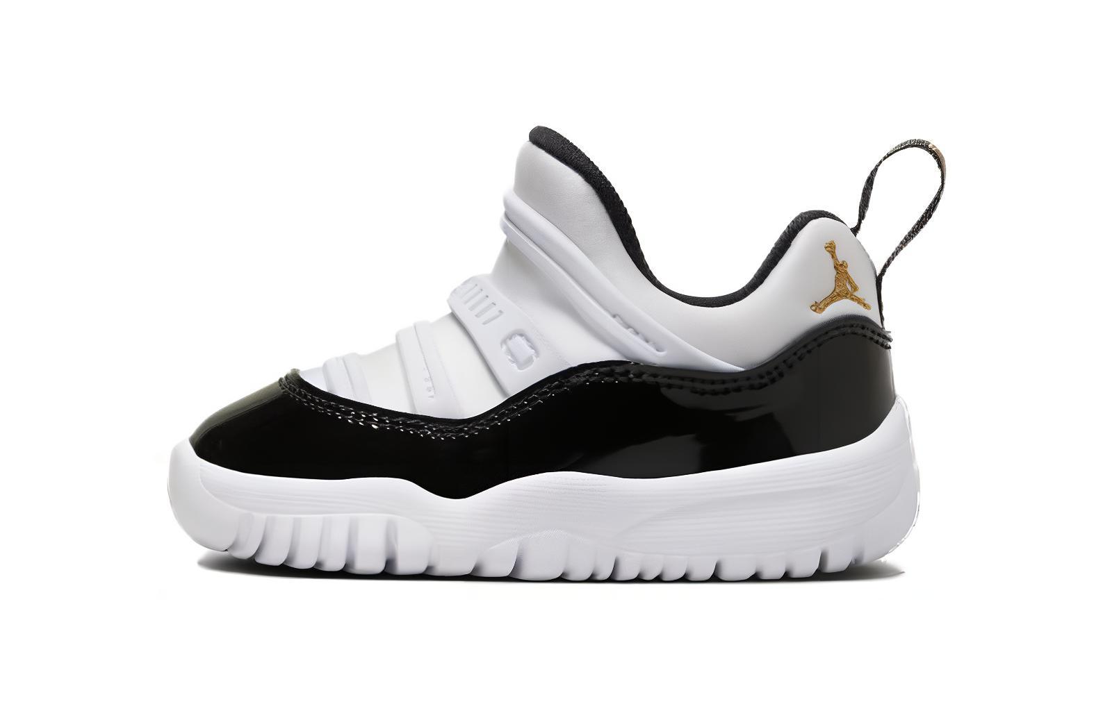 Jordan 11 Retro Little Flex White Black Metallic Gold (TD) 18.5