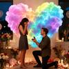 Cloud LED Lights for Ceiling USB Thundercloud LED Lamp Set Ambient Music Light for Desktop Ceiling Bedroom Living Room Office