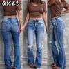 Women's Fashion Casual Solid Color Print Pants & Capris