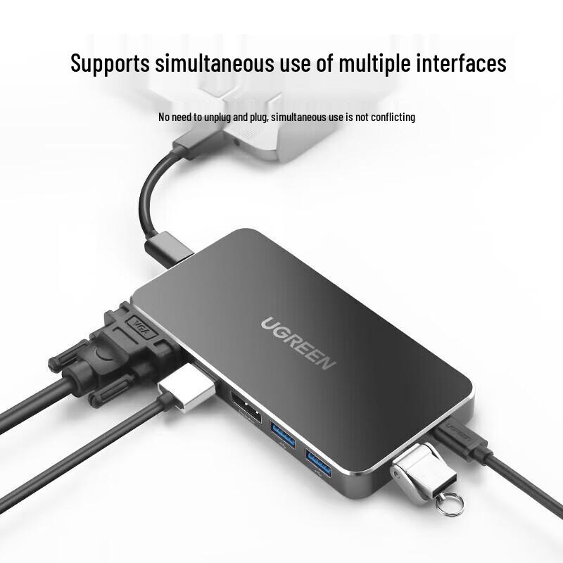 UGREEN USB-C to HDMI VGA DP Adapter