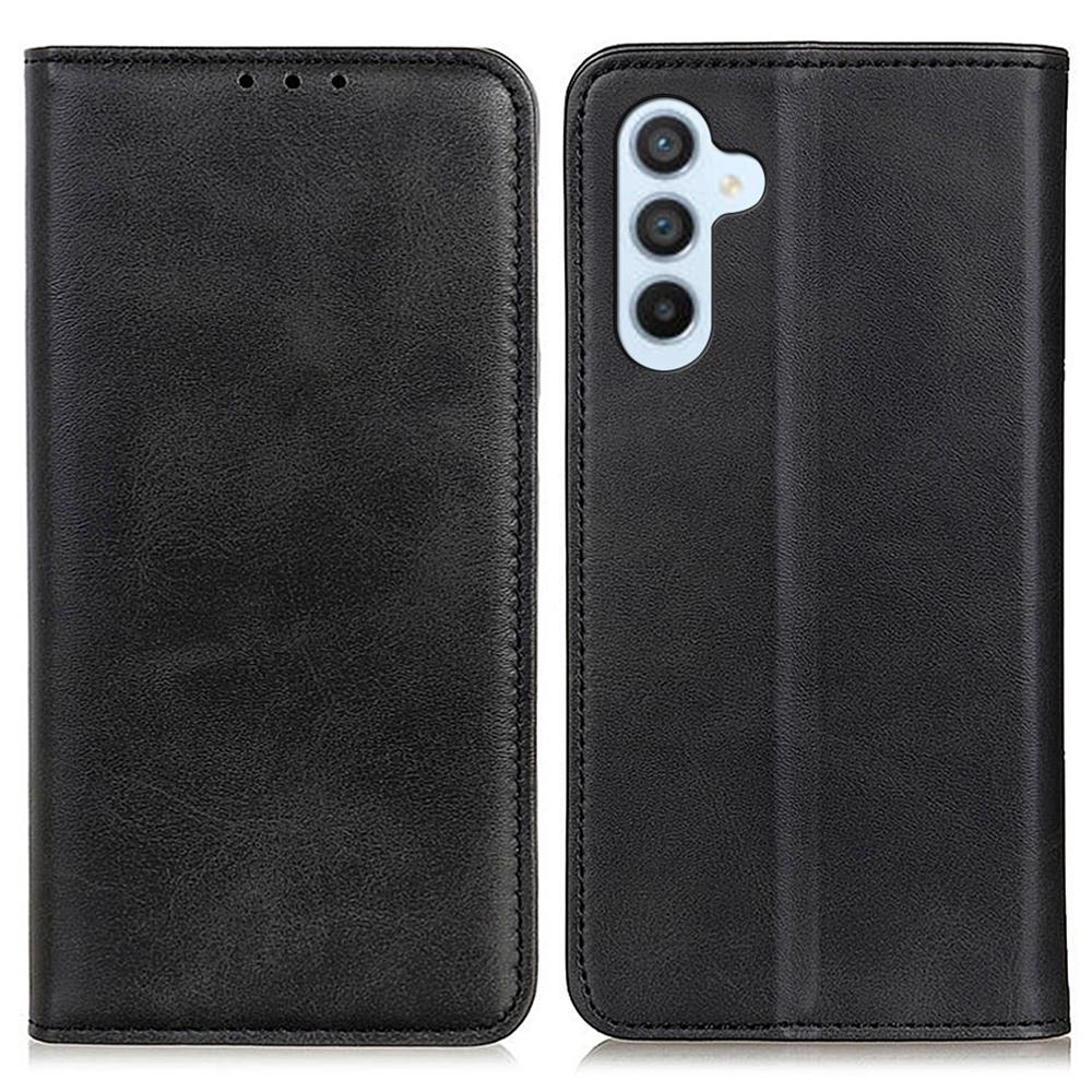 For Samsung Galaxy A37 5G Case Cowhide Texture Split Leather Flip Wallet Phone Cover