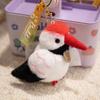 Parrot Plush Toy with Slap Bracelet - Small Bird Shoulder Pendant & Zoo Figurine