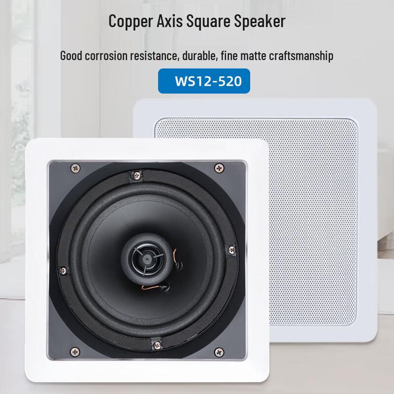 Weishu WS14-630 6-inch 30W Coaxial High-Fidelity Ceiling Speaker (CN version)