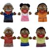 African Family Plush Toy Hand Puppet For Creative Roleplaying