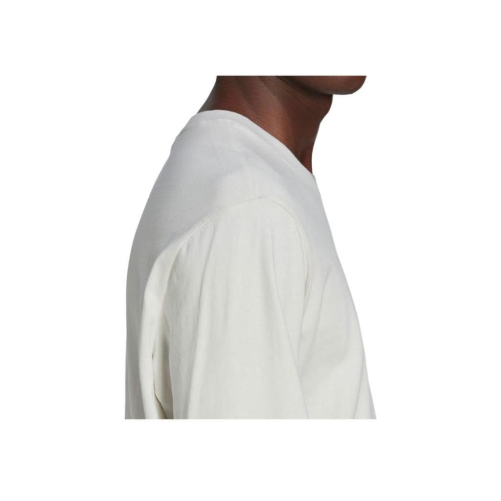 adidas Reclaim Logo Long Sleeve Tee Orbit Grey Men Streetwear HK2769