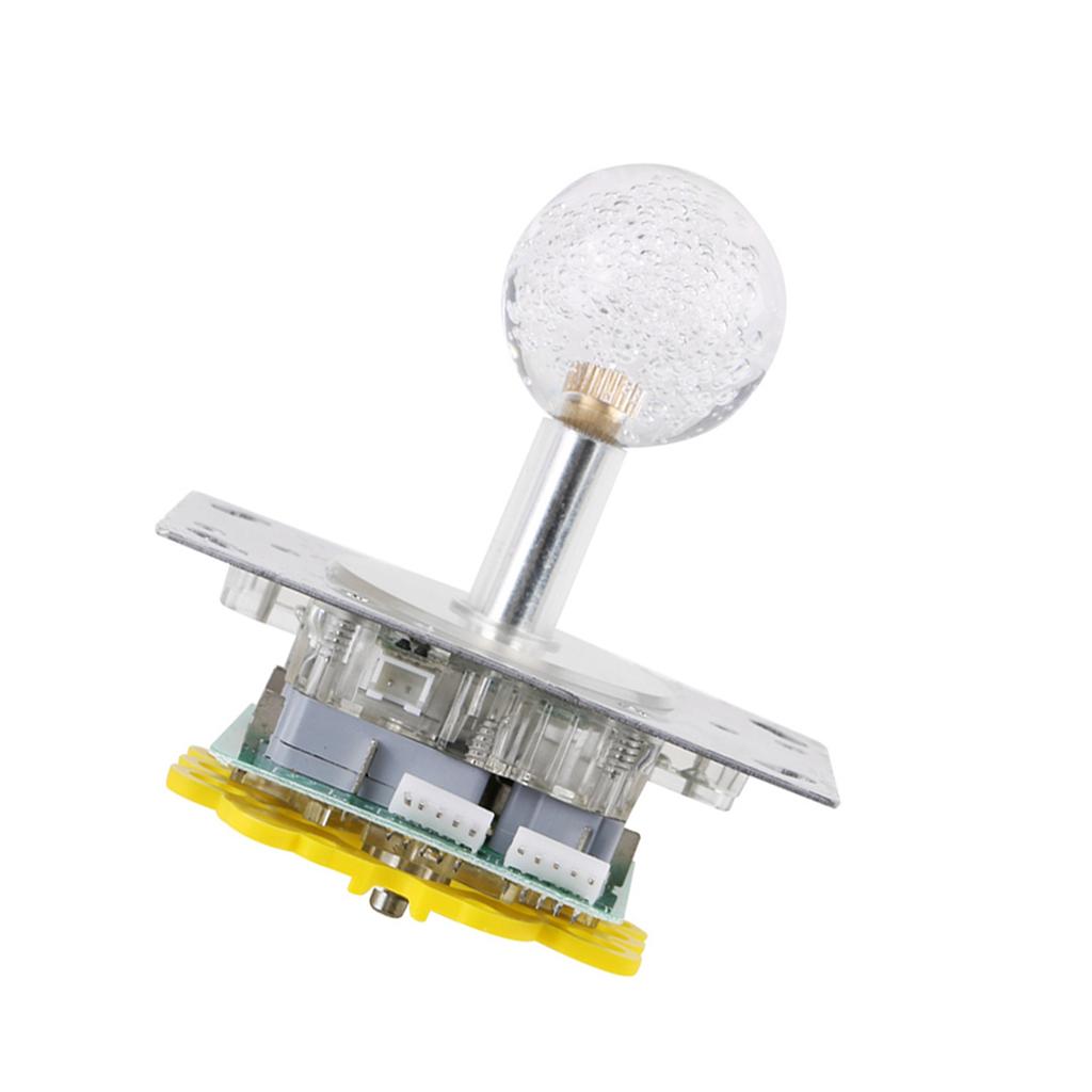 LED Colorful Illuminated Joystick Switchable from 4 To 8 Way Operation for Arcade Game