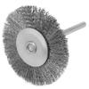 10 Pcs Polishing Brush Steel Wire Flat Type   Brush Hd(3*25mm)