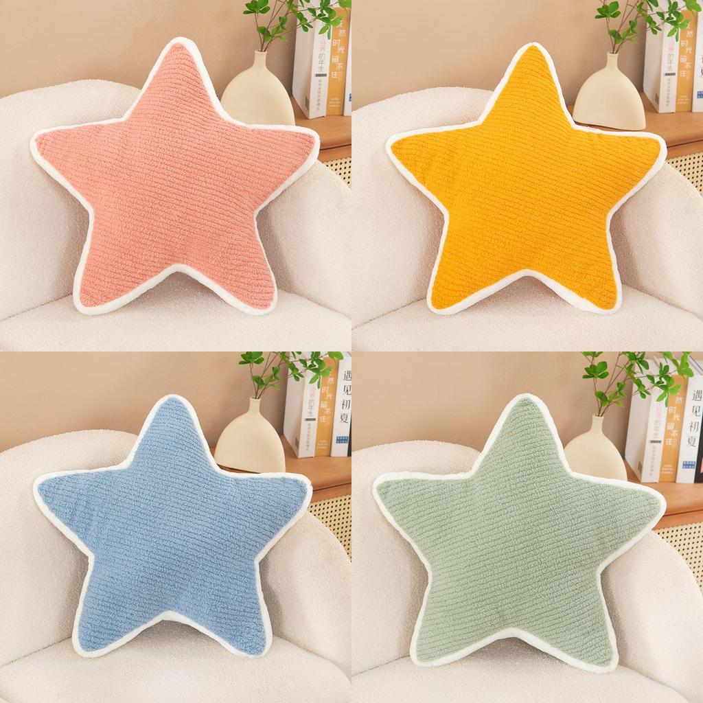 Nordic Rainbow Plush Star Cushion For Kids Room Decor And Lounge Comfort