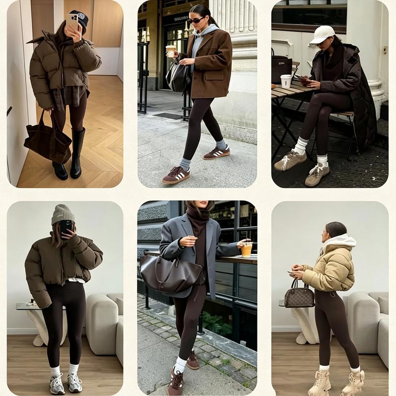 Women's Ribbed Leggings Knited Leggings Women Seamless Slim Tights High Waist Hip Liftting High Elastic Yoga Fitness Pants