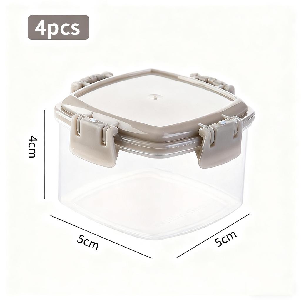 Mini Portable Seasoning Squeeze Bottles for Jam Sauces and Barbecue Seasonings Airtight Lids Kitchen Storage Kitchen Tool