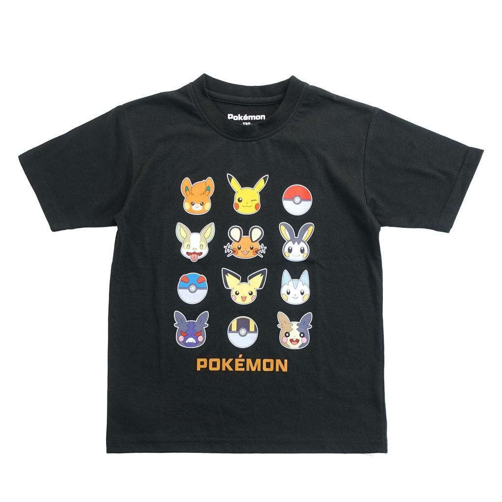 Fineplus Electric Type Short Sleeve and Mosquito Repellent Pokémon T-Shirt, Moisture-Wicking, Quick-Drying, Antibacterial, Odor-Resistant,