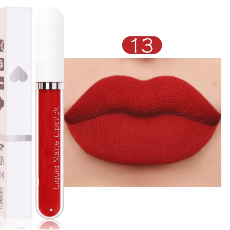 Matte Velvet Lipstick  Lip Gloss Long Lasting Non-marking Red Sexy Waterproof Liquid Lipsticks Lip Makeup Cosmetics