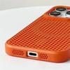Heat Dissipation Mesh Magsafe Case For iPhone 16 15 12 13 11 14 Pro Max Plus Cooling Breathable Magnetic Wireless Charging Cover