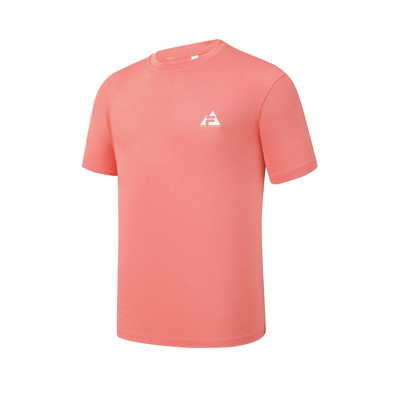 

FILA Explore Модная Минималистичная Спортивная Уличная Универсальная Удобная Футболка с Коротким Рукавом Мужские Топы Ярко-Ледяной Розовый A11M627109FPK M