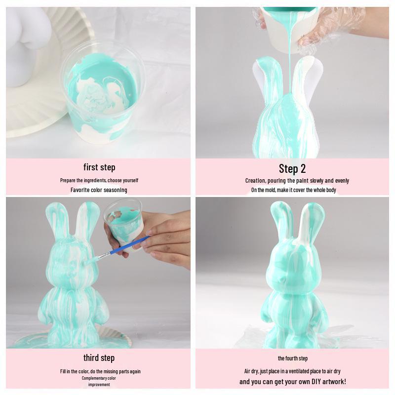 DIY Violent Bear Vinylpuppe Schlüsselanhänger Pigmentpackung